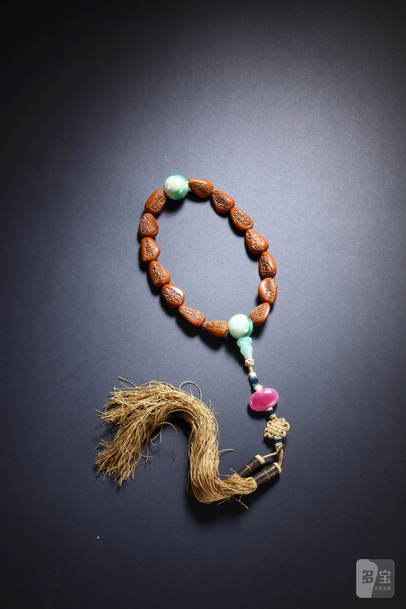 清金石文字松子手持 - 图6